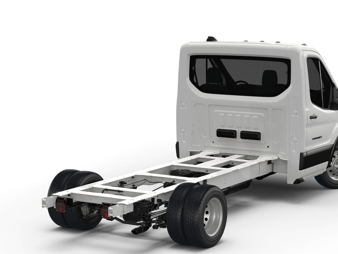 2026 Ford Transit Chassis Cab Oxford White Saint-Jérôme - photo #2
