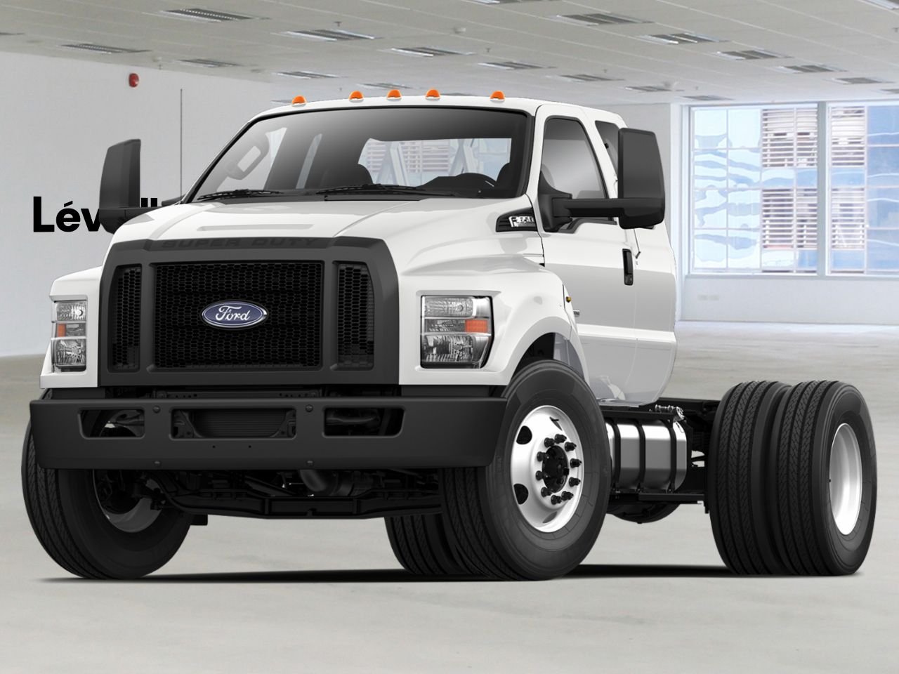 Ford Super Duty F-750 Straight Frame 2027 Blanc Oxford Saint-Jérôme - photo #0
