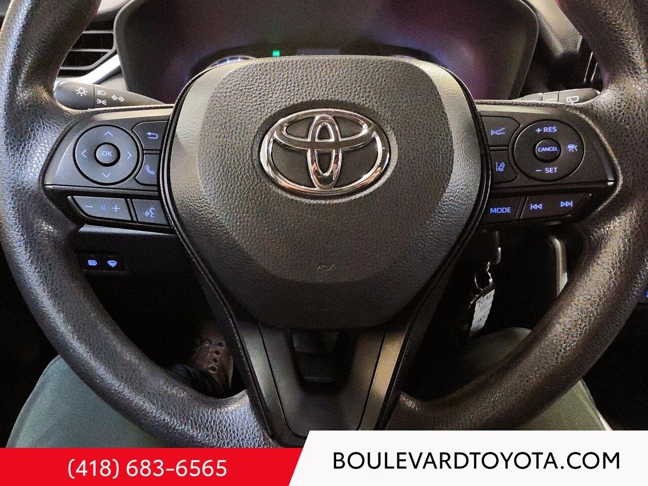 Toyota RAV4 100286A-6 | LE, AWD 2022 Noir Québec - photo #9