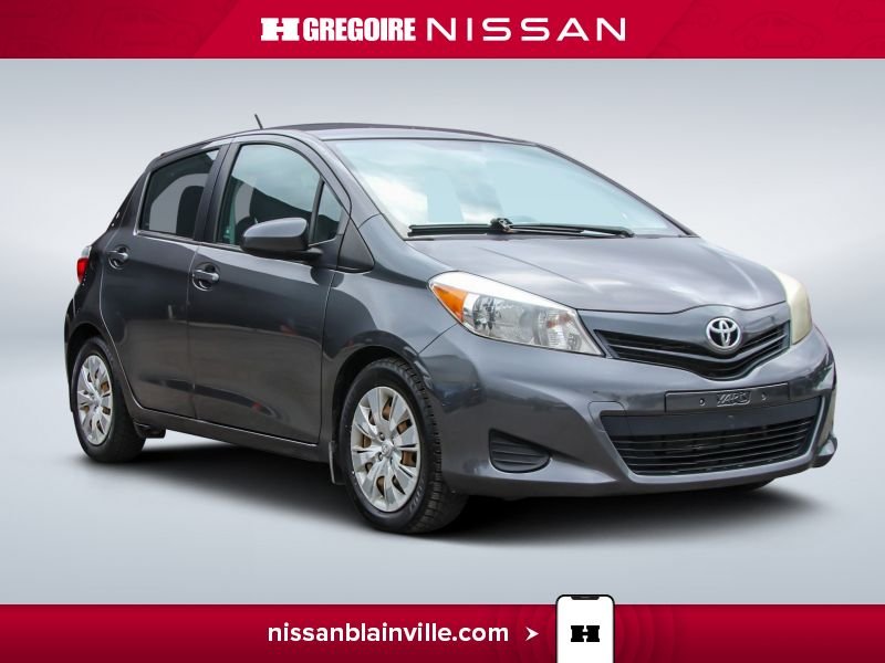 Toyota Yaris LE BAS KILOMETRAGE JAMAIS ACCIDENTÉ!!! 2014 Gris