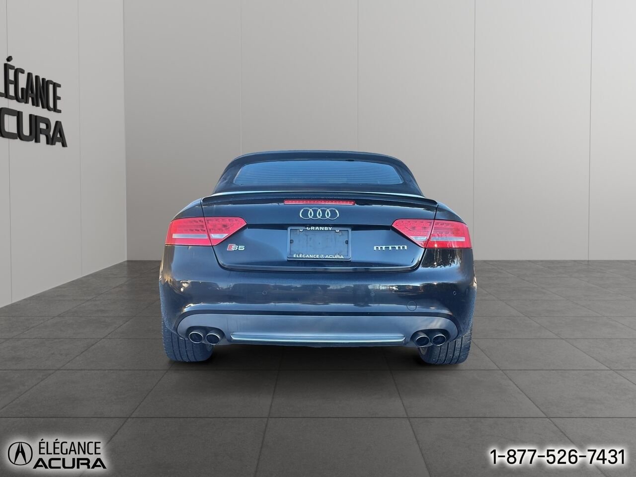 2010 Audi S5 Cabriolet automatique Premium 2 portes | 26084B Black Granby - photo #5