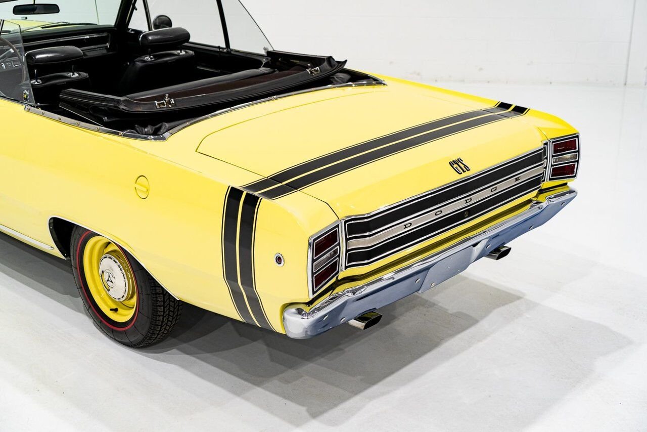 Dodge Dart *PRIX EN USD* GTS Conv Matching #s 340 cu in With Original Built Sheet 1968 Jaune Montréal - photo #101