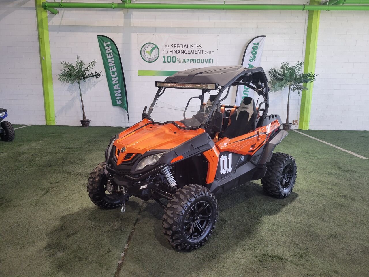 CFMOTO ZFORCE 2021 Orange Longueuil, - photo #1