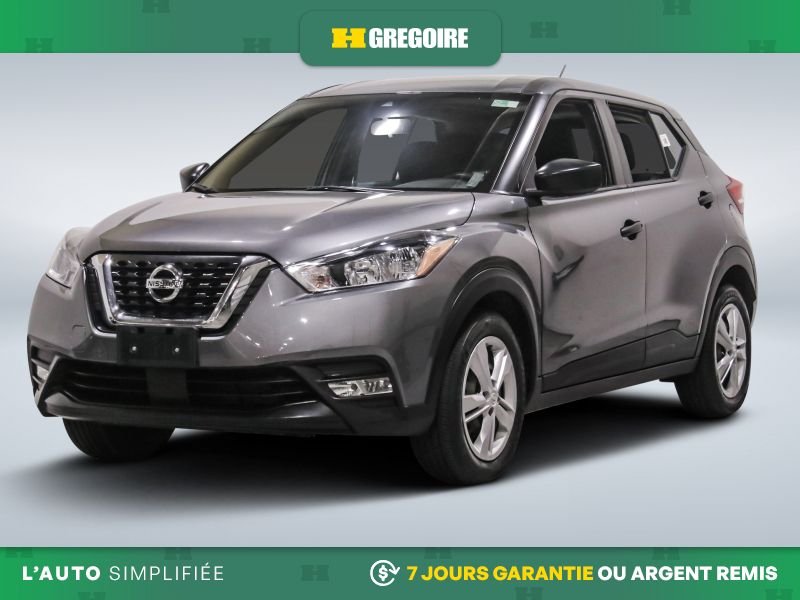 Nissan Kicks S AUTO AC GR ELECT CAMERA DE RECUL BLEUTOOTH 2020 Gris