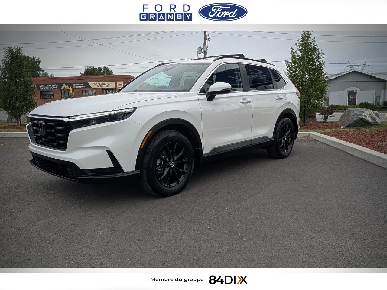 2024 Honda CR-V White Granby - photo #2