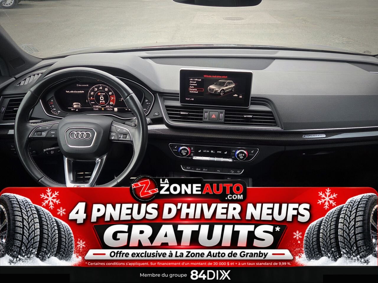 Audi SQ5 Technik 2019 Bleu Granby - photo #13