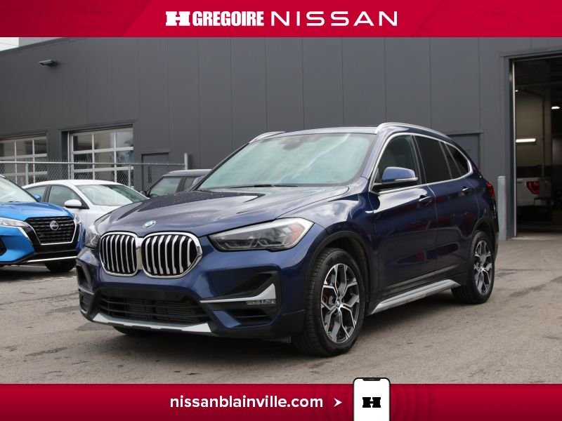BMW X1 xDrive28i AWD CUIR-TOIT-CARPLAY-SIEGE CHAUFFANT 2020 Bleu