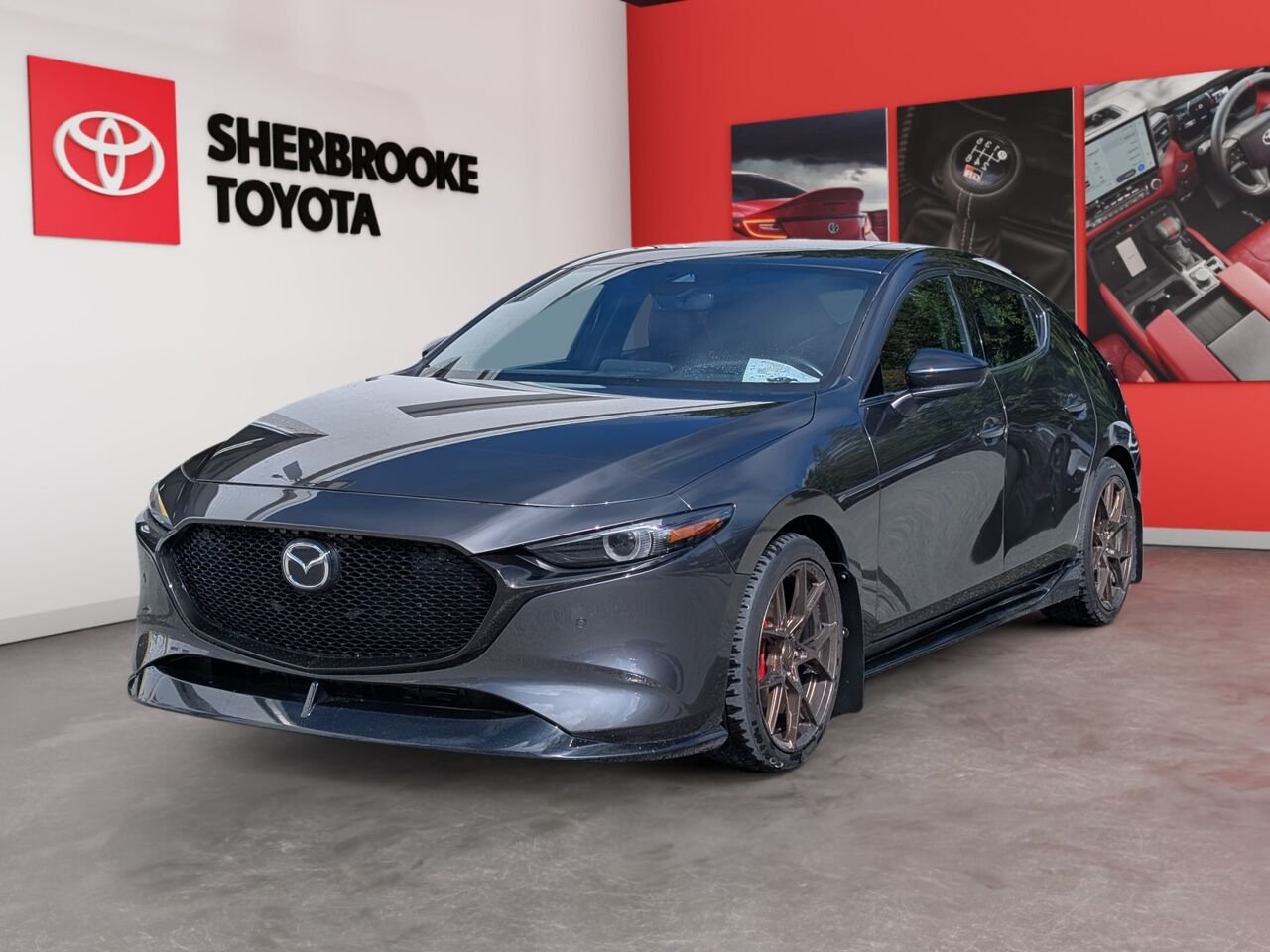 2021 Mazda Mazda3 Sport JM1BPBMY3M1332756 Grey Sherbrooke - photo #0