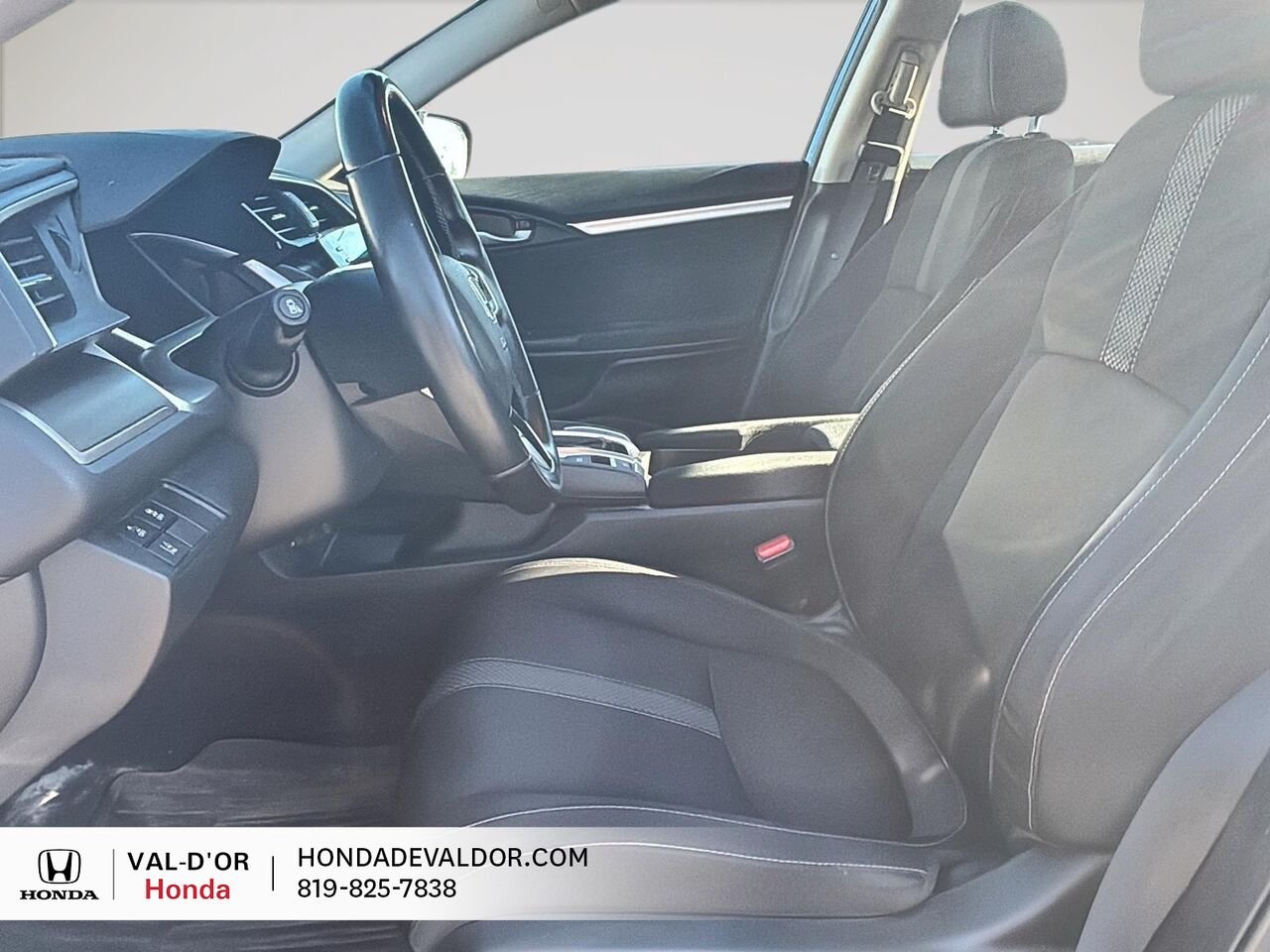 Honda Civic Berline EX TOIT OUVRANT BAS KM 2020 Bleu Val-d'Or - photo #5