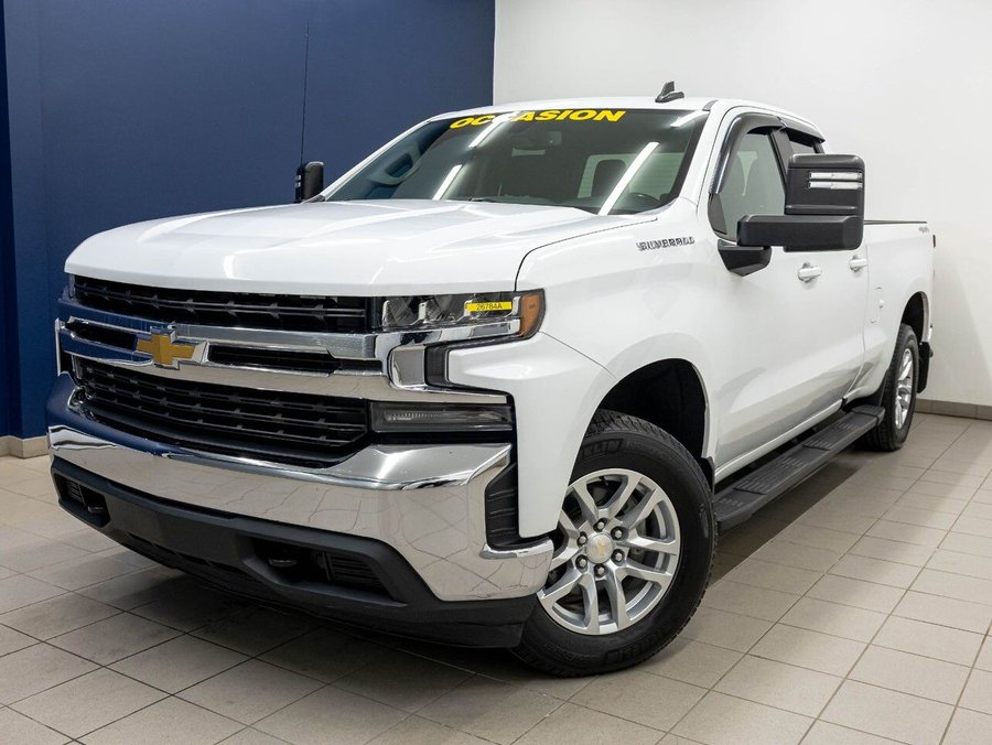 Chevrolet Silverado 1500 LT V8 4X4 *GR. REMORQ MAX* SIEGES CHAUFF *CARPLAY 2020 Blanc
