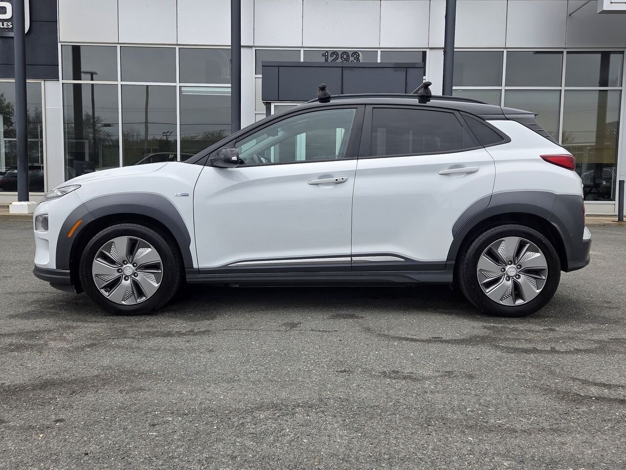 Hyundai Kona électrique 2020 Blanc Granby - photo #2