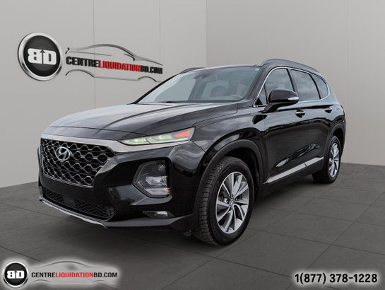 HYUNDAI SANTA FE LUXURY 2019 Noir