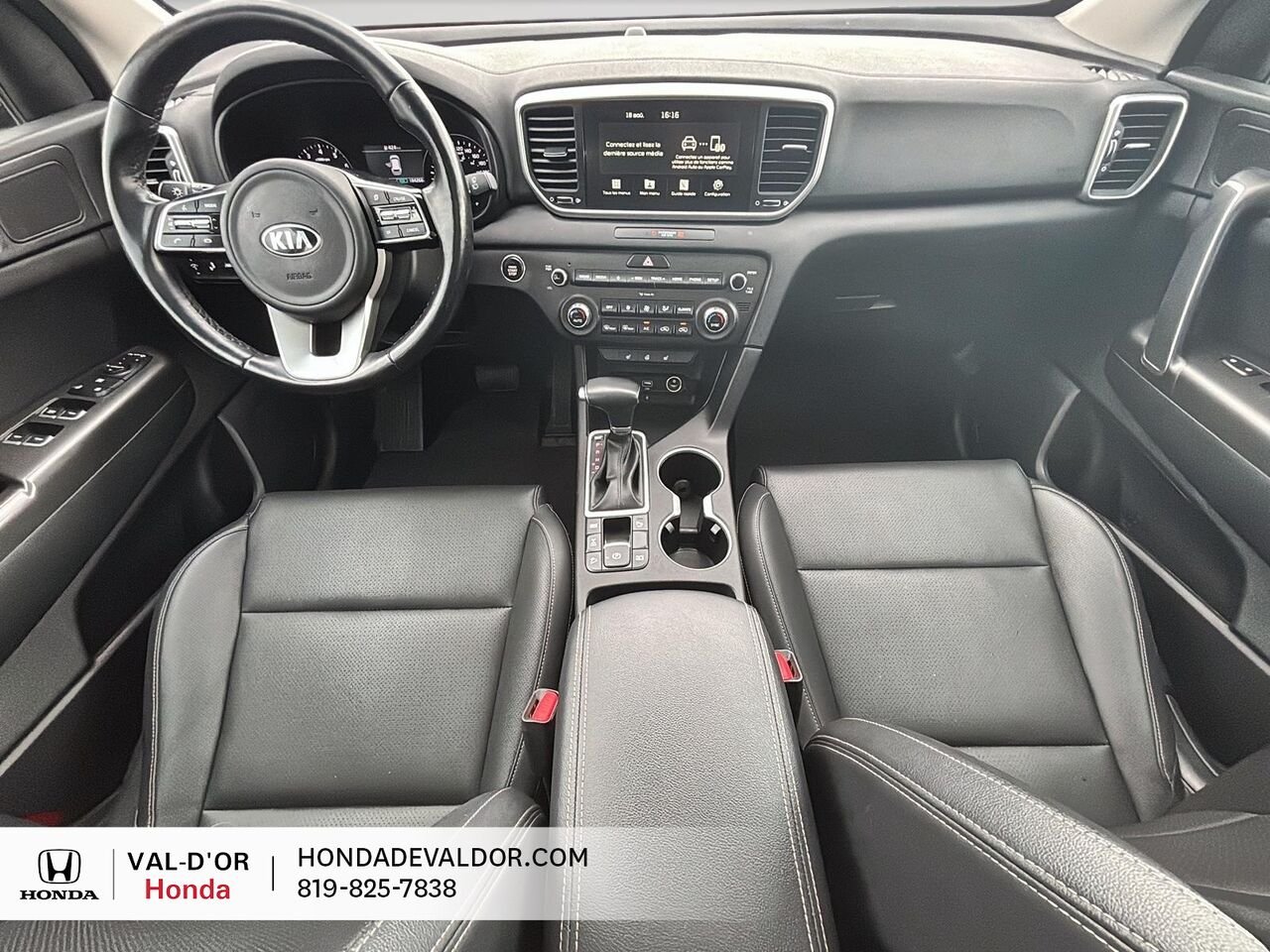 Kia Sportage EX S AWD 2022 Noir Val-d'Or - photo #7
