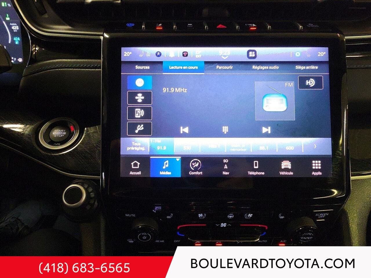 2022 Jeep Grand Cherokee 99505A-120 | TRAILHAWK 4XE, 4X4 White Québec - photo #18