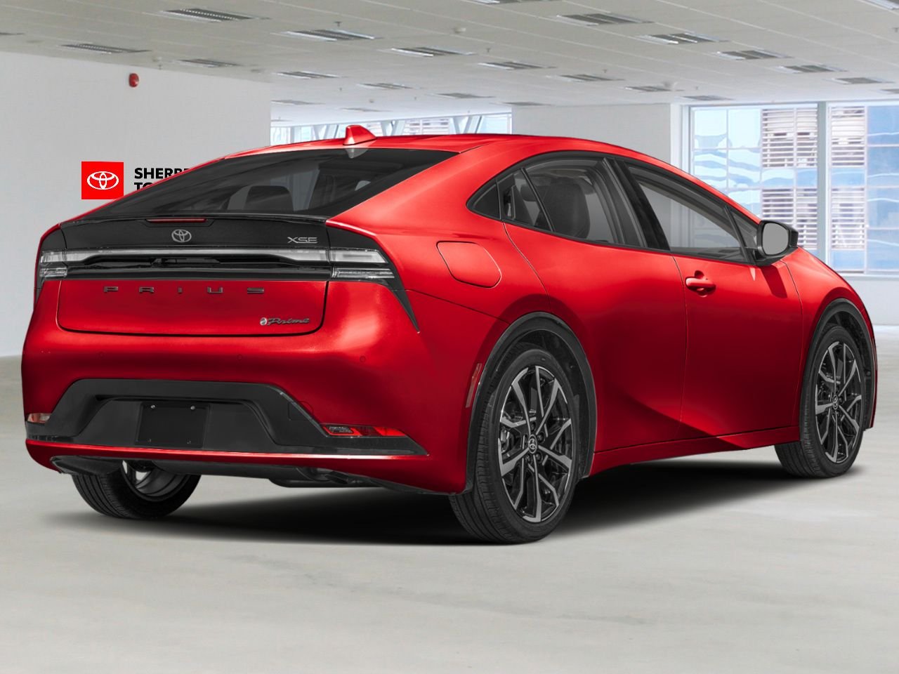 2027 Toyota Prius Plug-In Hybrid JTDACACU0V3086545 Supersonic Red Sherbrooke - photo #2