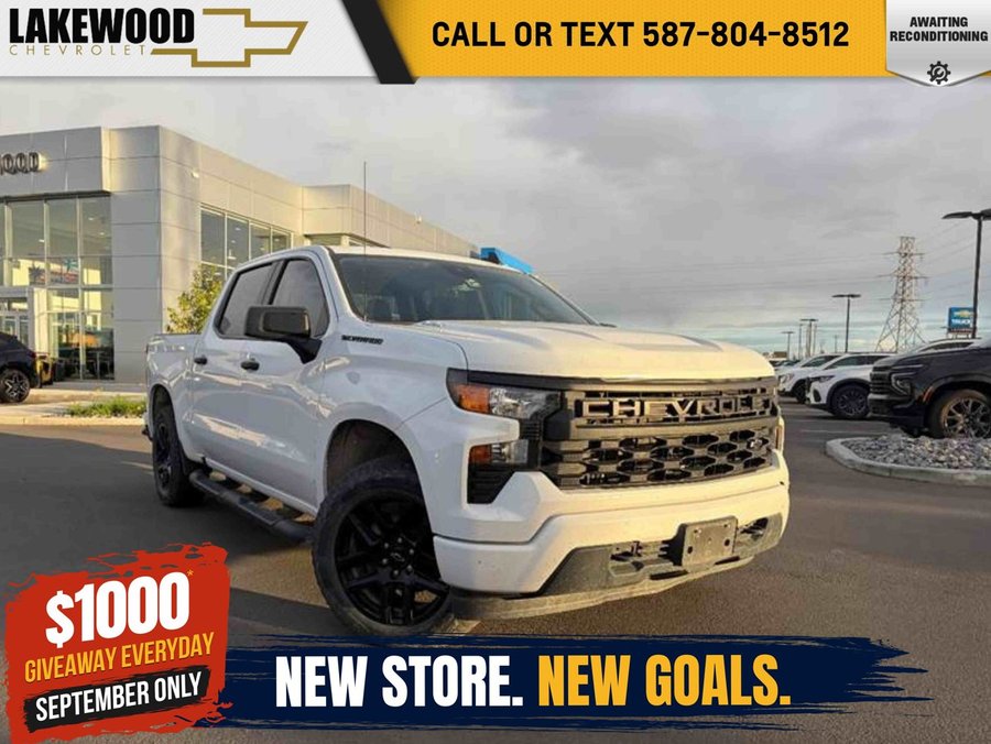2024 Chevrolet Silverado 1500 Custom 2.7T | Cruise Control White