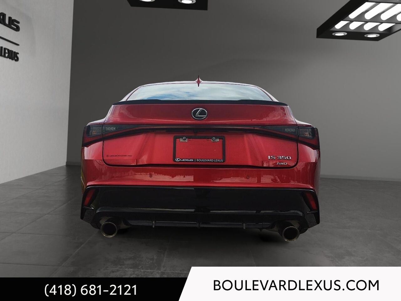 2024 Lexus IS 19934B | IS 350 TI Red Quebec - photo #4