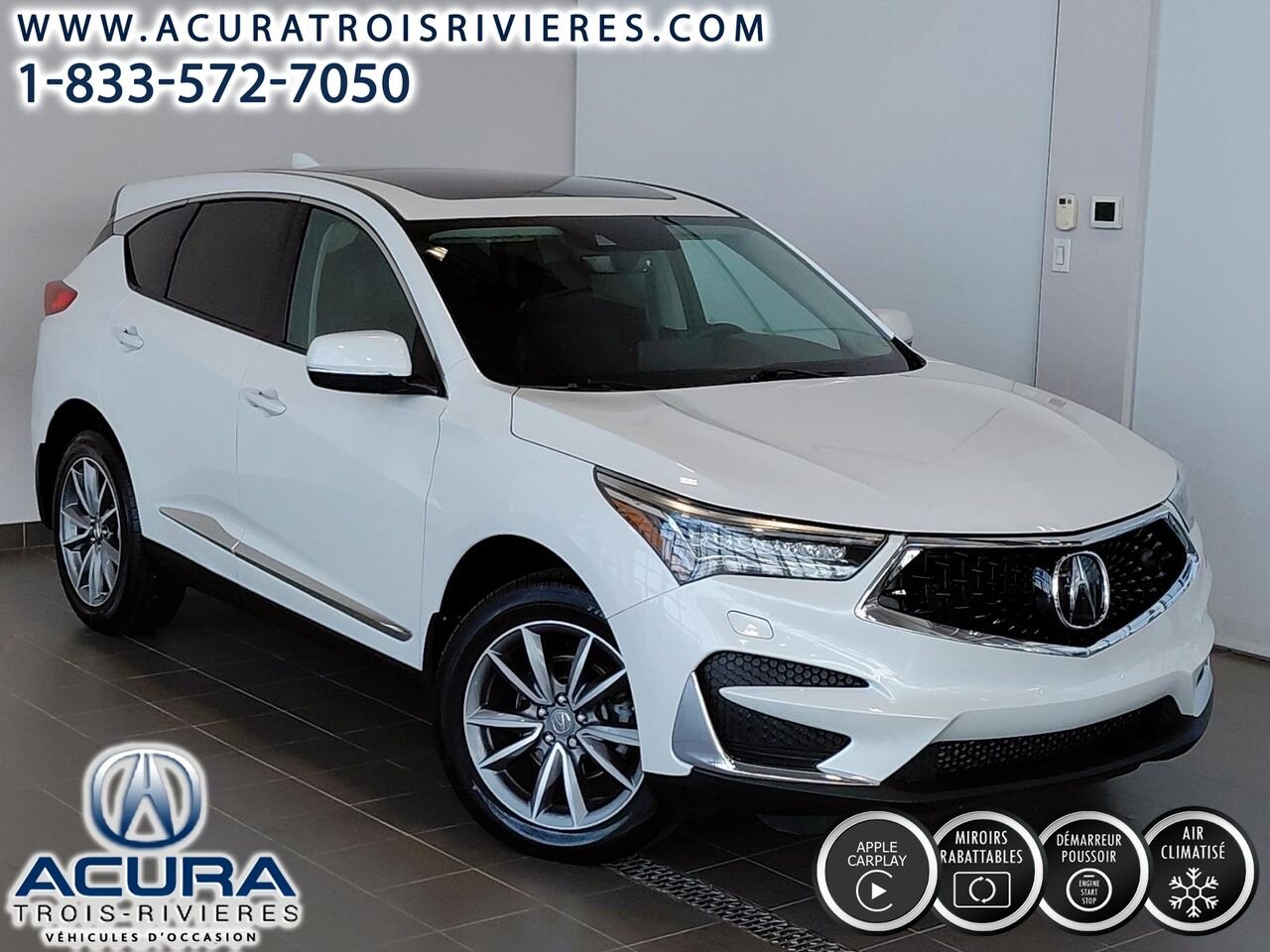 2020 Acura RDX ELITE ti - SH AWD White Trois-Rivières - photo #1