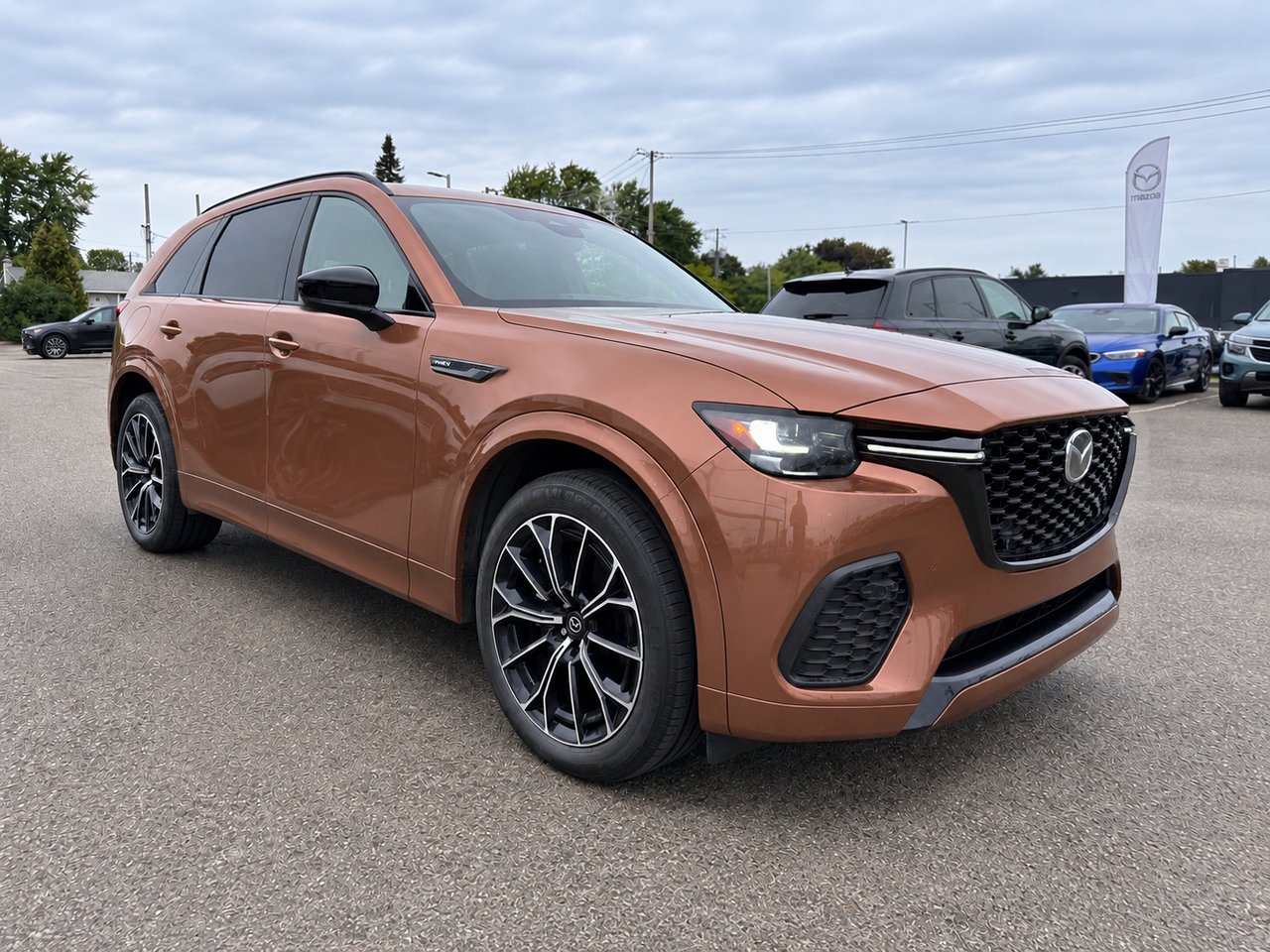 Mazda CX-70 PHEV JAMAIS ACCIDENTÉ / AWD (4X4) / APPLE CARPLAY ET ANDROID AUTO 2025 Brun Châteauguay - photo #3