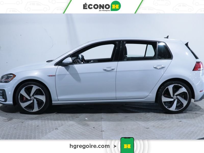 Volkswagen Golf GTI 729402A | Autobahn CUIR TOIT BLUETOOTH MAGS 2018 Gris Laval - photo #4