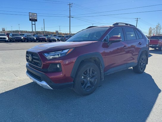 2022 Toyota RAV4 Trail TI Red