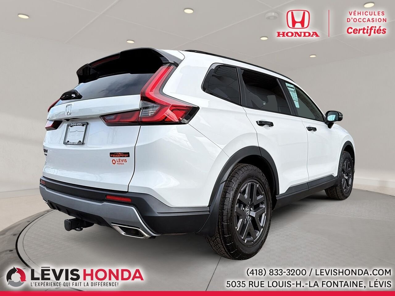 2026 Honda CR-V Trailsport Hybride TrailSport TI White Lévis - photo #8