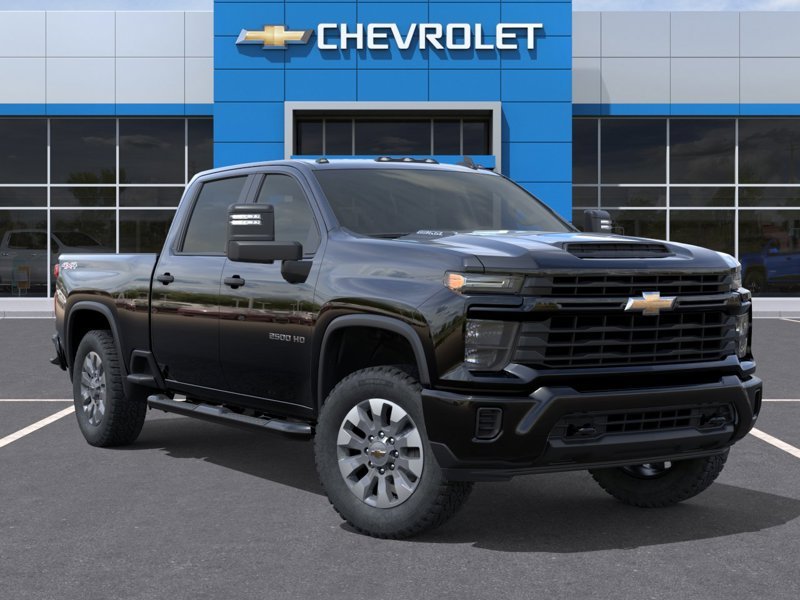 2026 CHEVROLET Silverado 2500HD Custom cabine multiplace 4RM 159 po Black Ottawa & Gatineau - photo #6