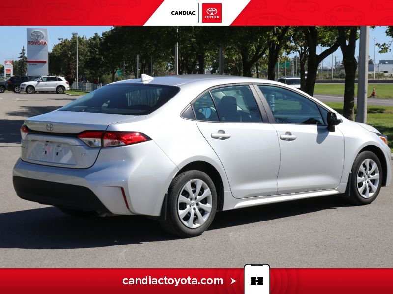 Toyota Corolla TR04360 | LE BAS KM - CAM DE RECUL - AIR CLIMATISE - VITRE E 2023 Argent Laval - photo #10