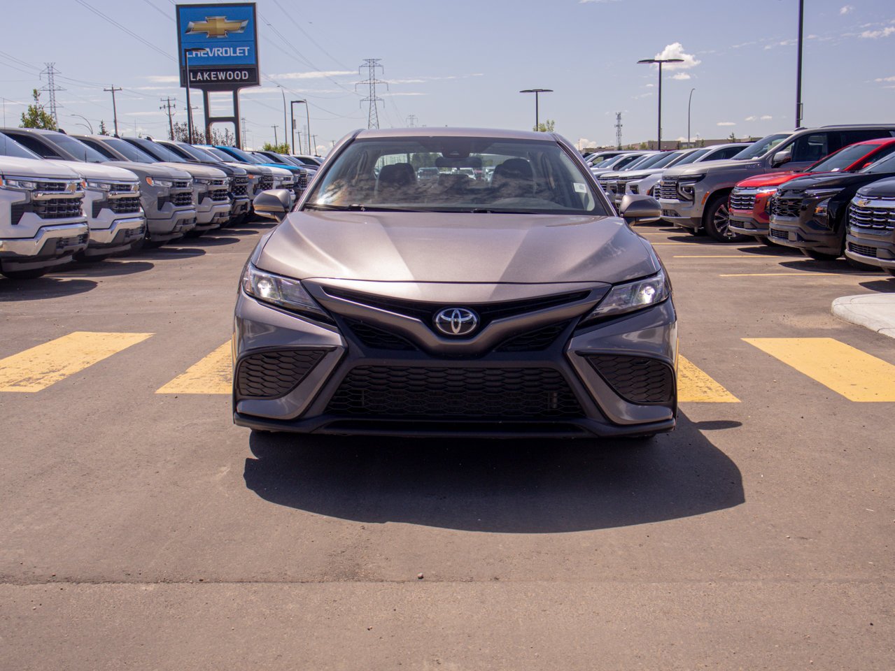 2024 Toyota Camry SE Auto Grey Sherwood Park - photo #7