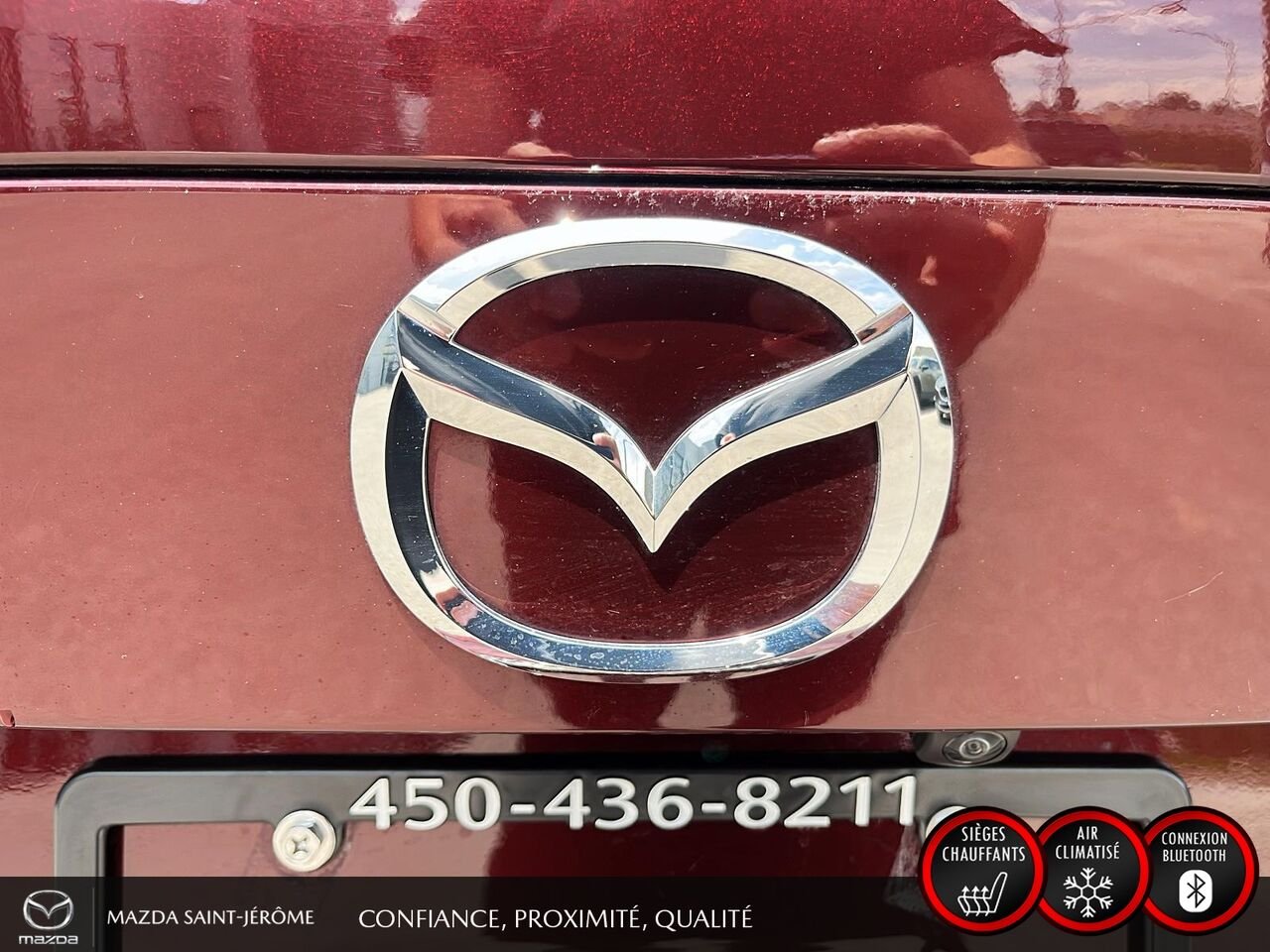 Mazda CX-90 hybride léger Signature | TOIT OUVRANT | CAMÉRA 360 | 2025 Rouge Saint-Jérôme - photo #7