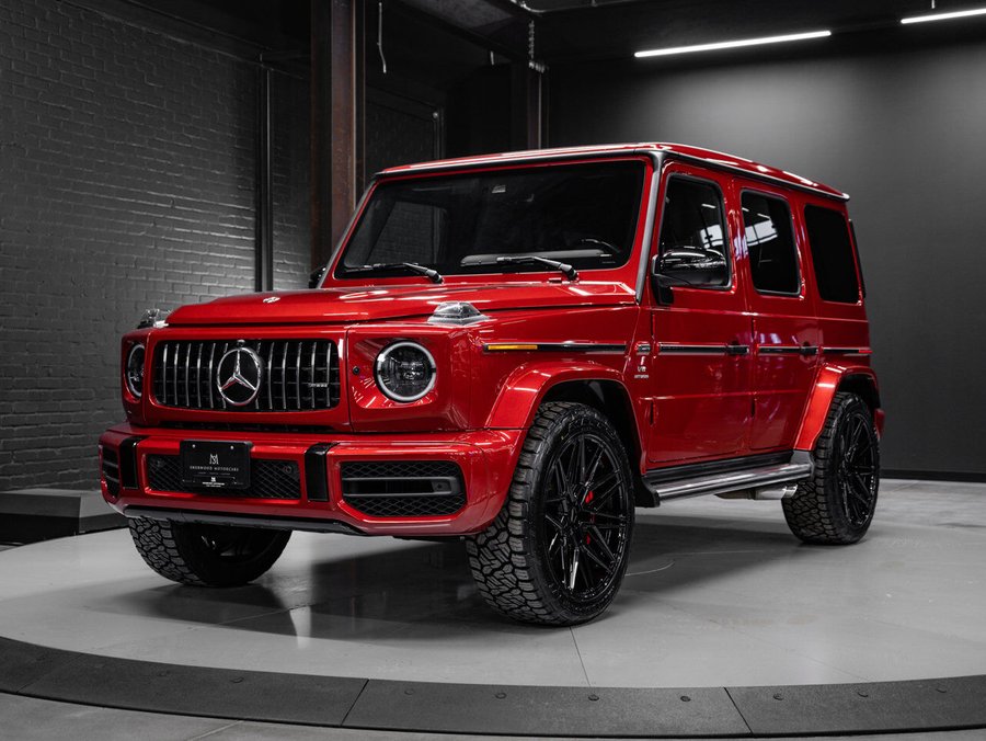 2019 Mercedes-Benz G-Class 2019 Red