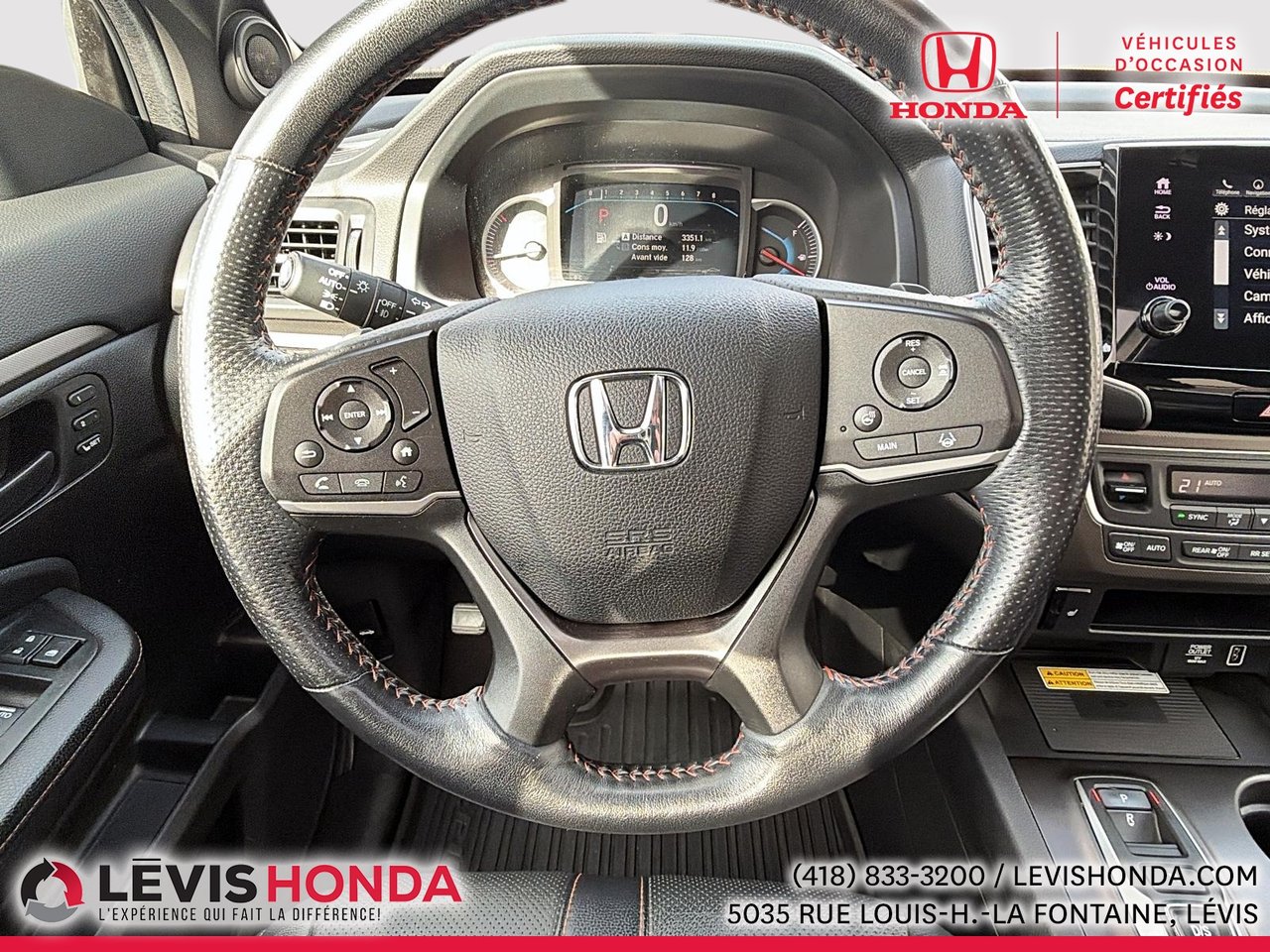 Honda Pilot TrailSport TI 2022 Blanc Lévis - photo #29