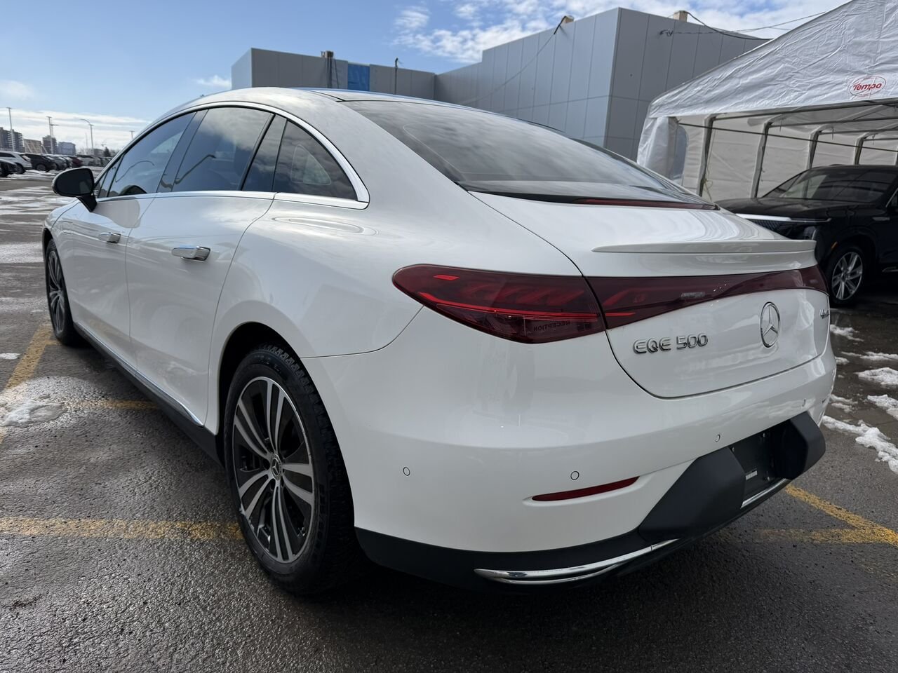 Mercedes-Benz EQE EQE 500 4MATIC STOCK XP5733 2024 Blanc Laval - photo #9