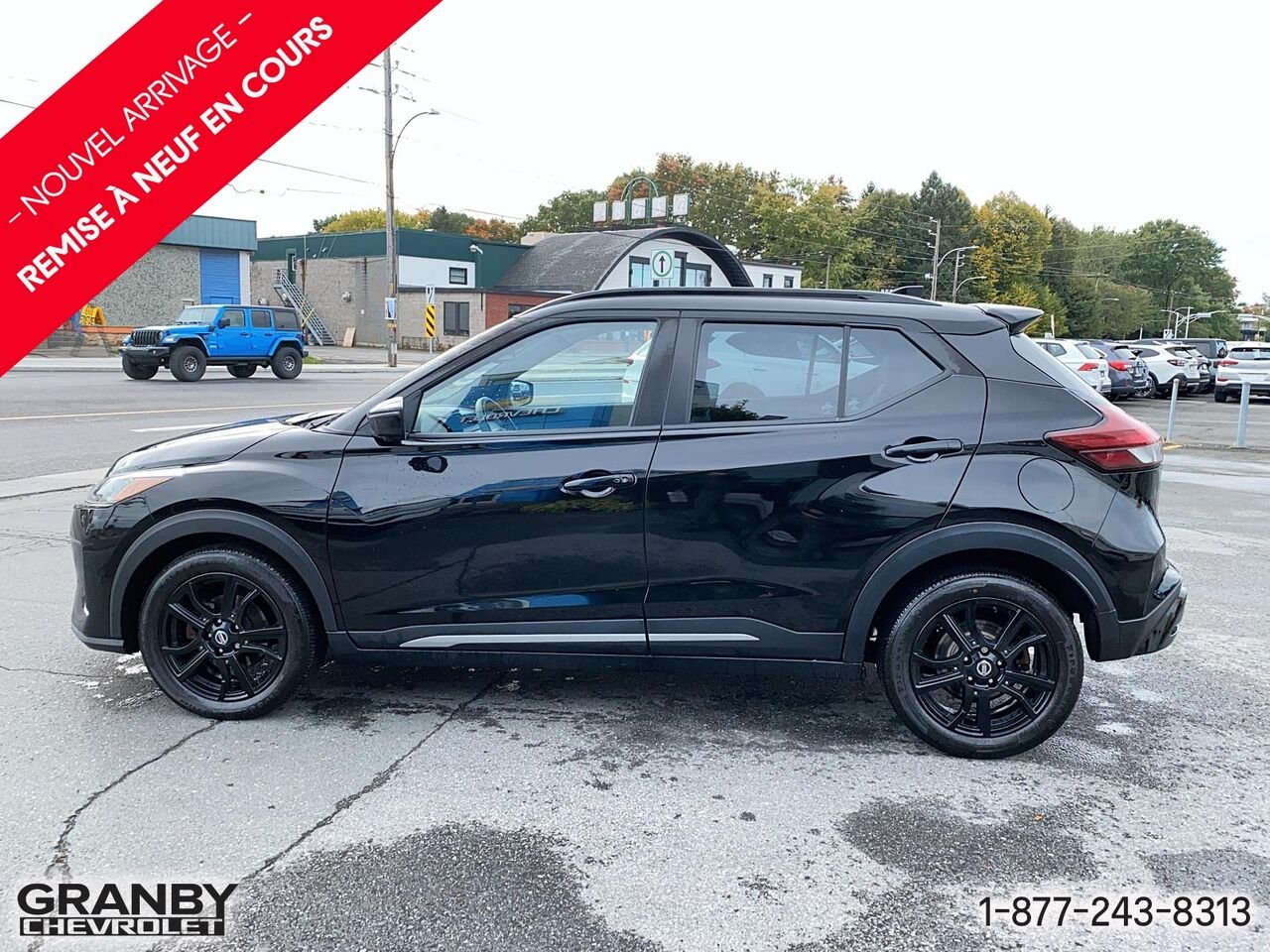 Nissan Kicks SR TA | 27-0120A 2021 Noir Granby - photo #6