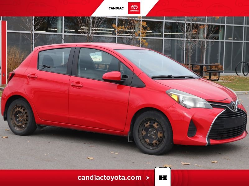 2015 Toyota Yaris Red Candiac - photo #0