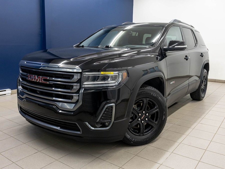 GMC Acadia AT4 AWD *TOIT* NAV CUIR SIÈGES VENT BOSE PROGRADE 2023 Noir