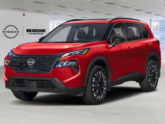 Nissan Rogue SV Dark Armor 2026 Teinte braise écarlate