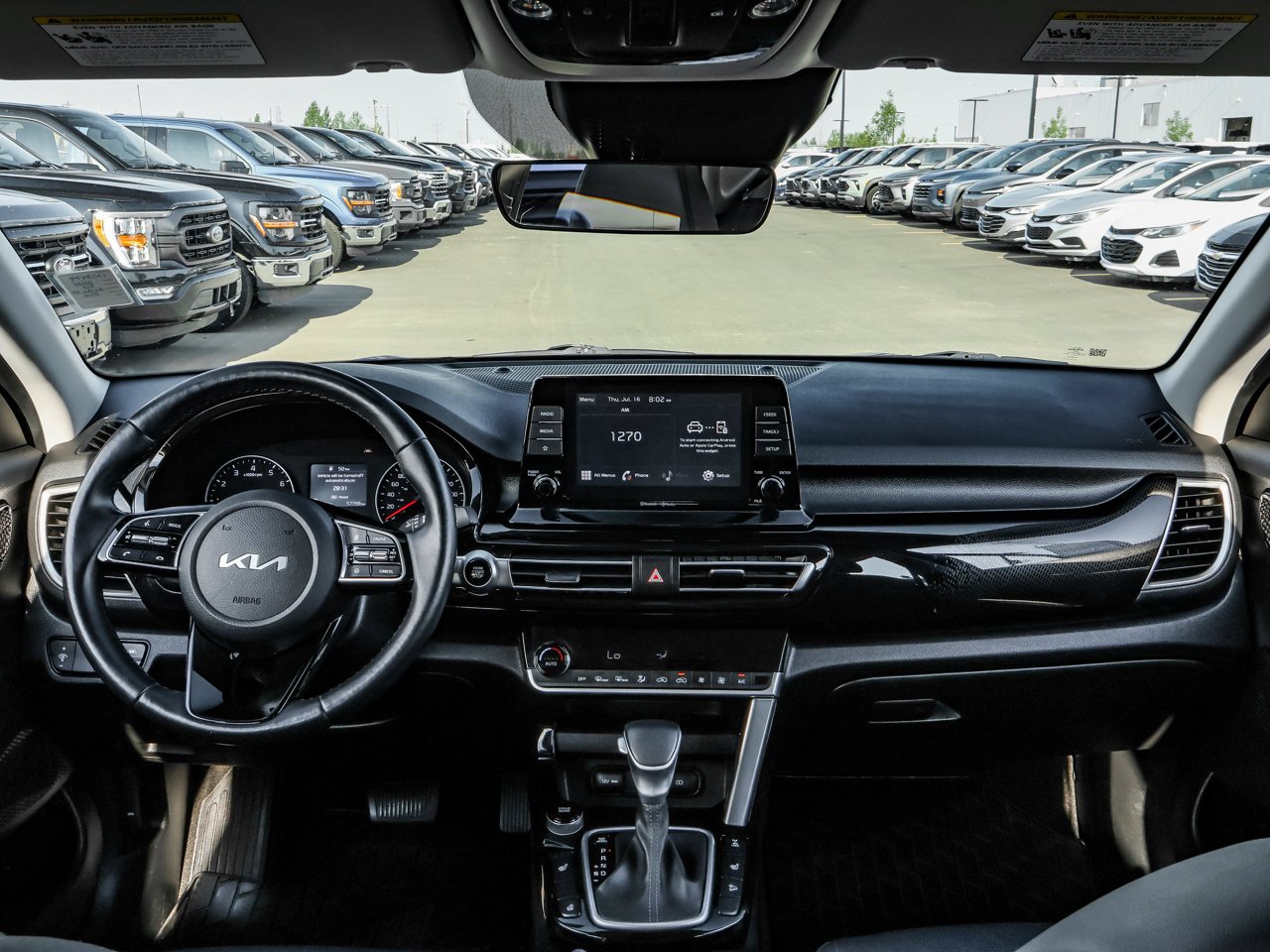 2023 Kia Seltos EX AWD Blue Sherwood Park - photo #16