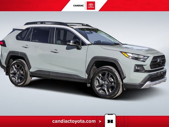 2022 Toyota Rav 4 Trail AWD - CUIR - TOIT OUVRANT - MAGS Green