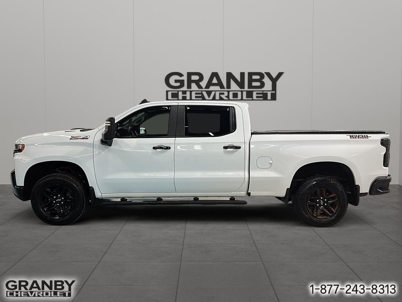 Chevrolet Silverado 1500 LTD LT Trail Boss cabine multiplace 4RM 157 po | G3735 2022 Blanc Granby - photo #7