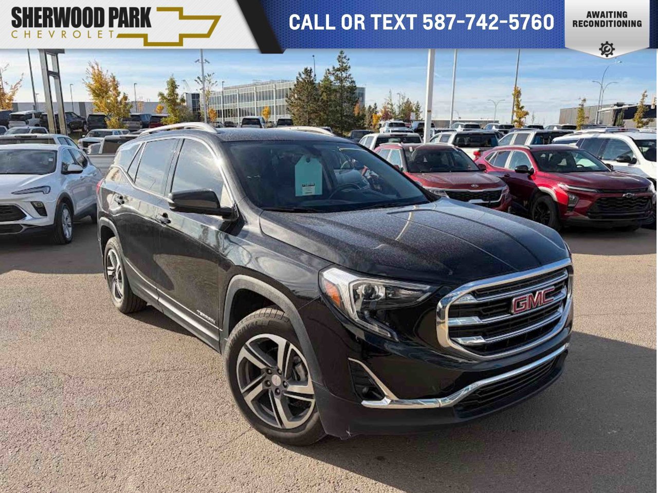 2018 GMC Terrain AWD 4dr SLT Diesel Black Sherwood Park - photo #0