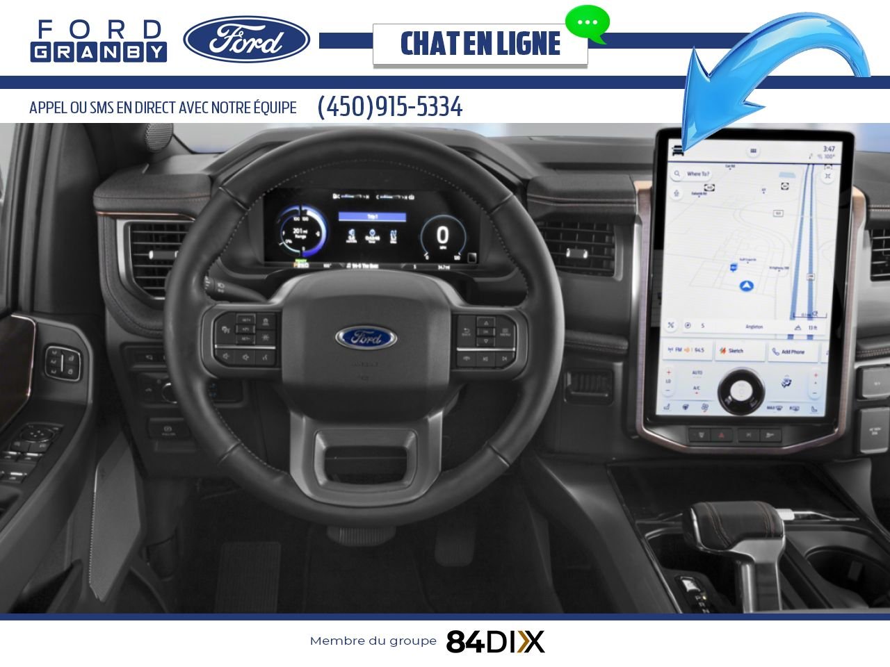 Ford F-150 Lightning 2025 Blanc astral métallisé trois couches Granby - photo #11