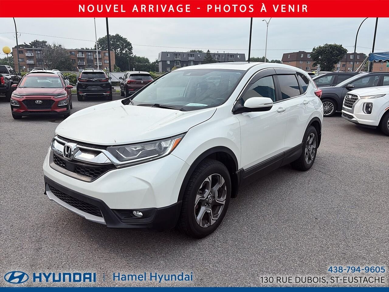 2017 Honda CR-V White Saint-Eustache - photo #1