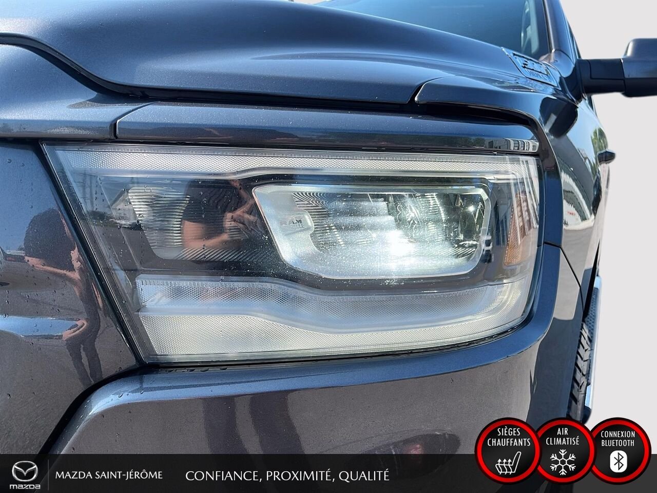 Ram 1500 Big Horn cabine d'équipe 4x4 caisse de 6 pi 4 po 2020 Gris Saint-Jérôme - photo #1
