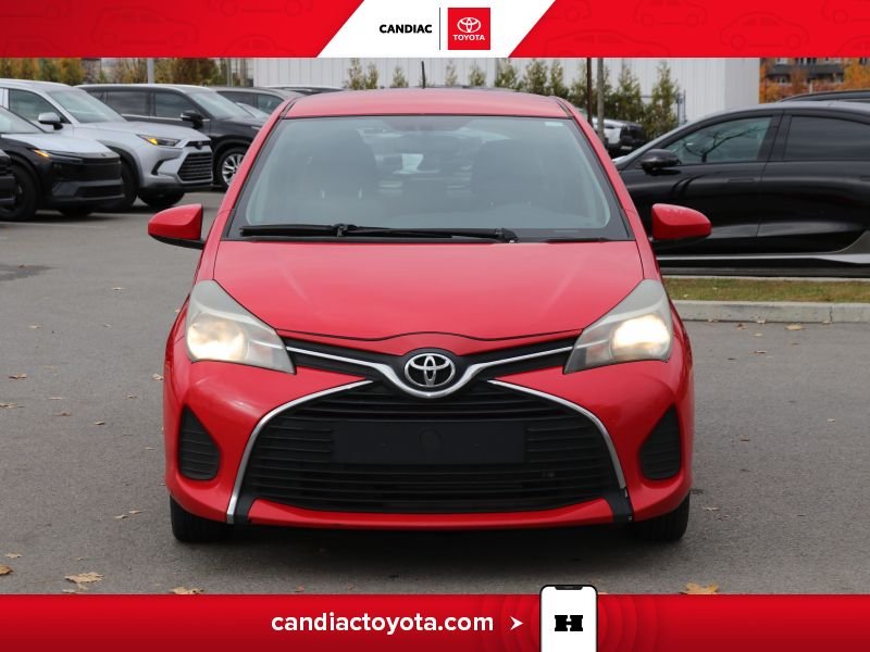 2015 Toyota Yaris Red Candiac - photo #2