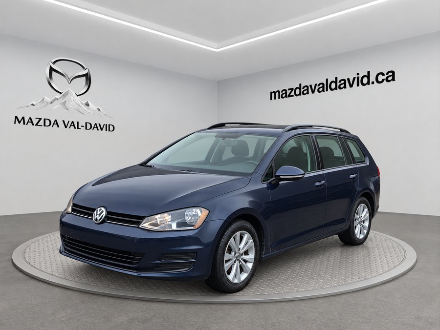 2017 Volkswagen Golf SportWagen 1.8 TSI Comfortline Blue