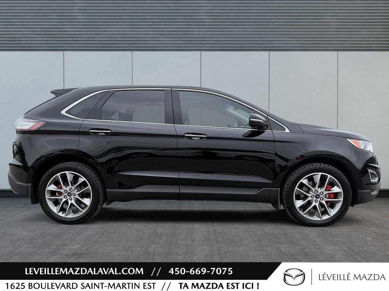 2017 Ford Edge 4 portes Titanium, Traction intégrale Black Laval - photo #3