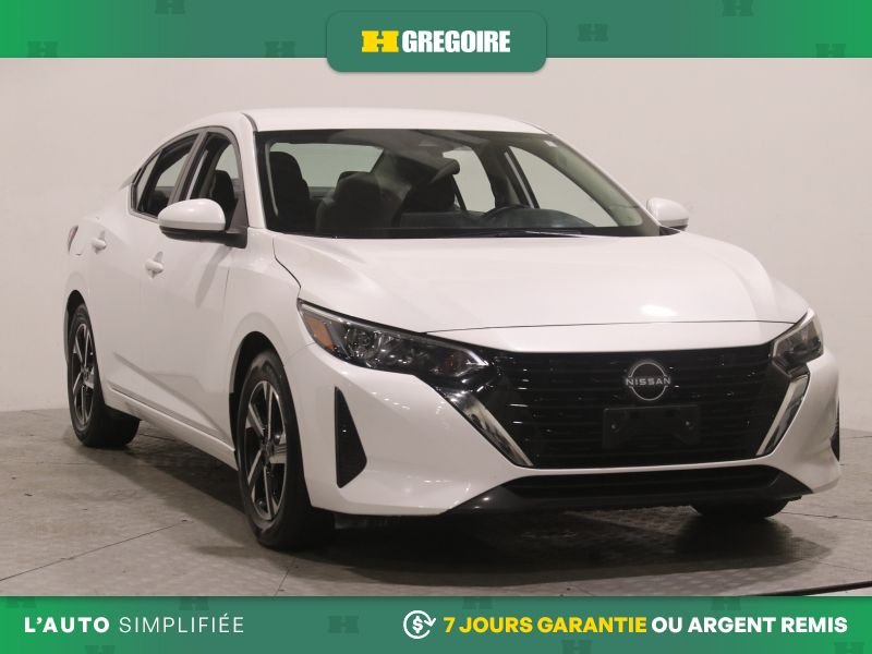 Nissan Sentra SV AUTO A/C GR ELECT MAGS CAM RECUL BLEUTOOTH 2024 Blanc