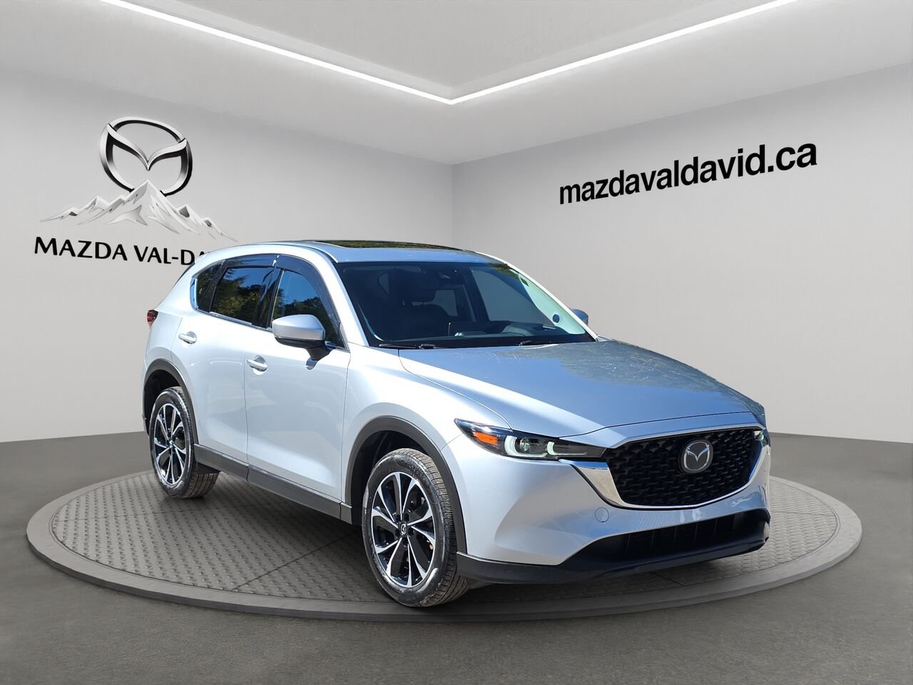 2022 Mazda CX-5 GT TI, Toit ouvrant, navigation, détecteur d'angles morts Silver Val-David - photo #7
