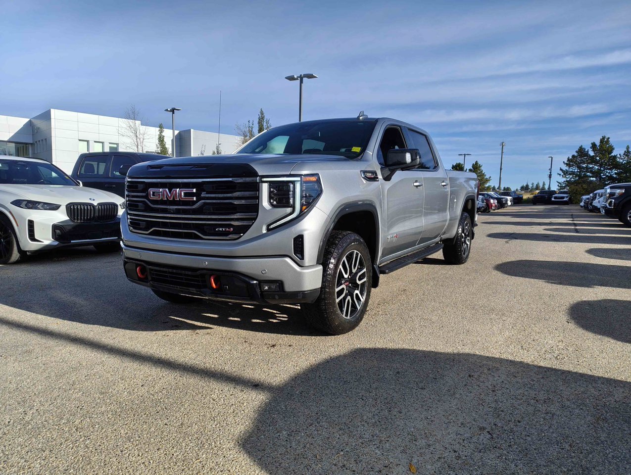 2025 GMC Sierra 1500 4WD Crew Cab 157 AT4 Grey Sherwood Park - photo #3